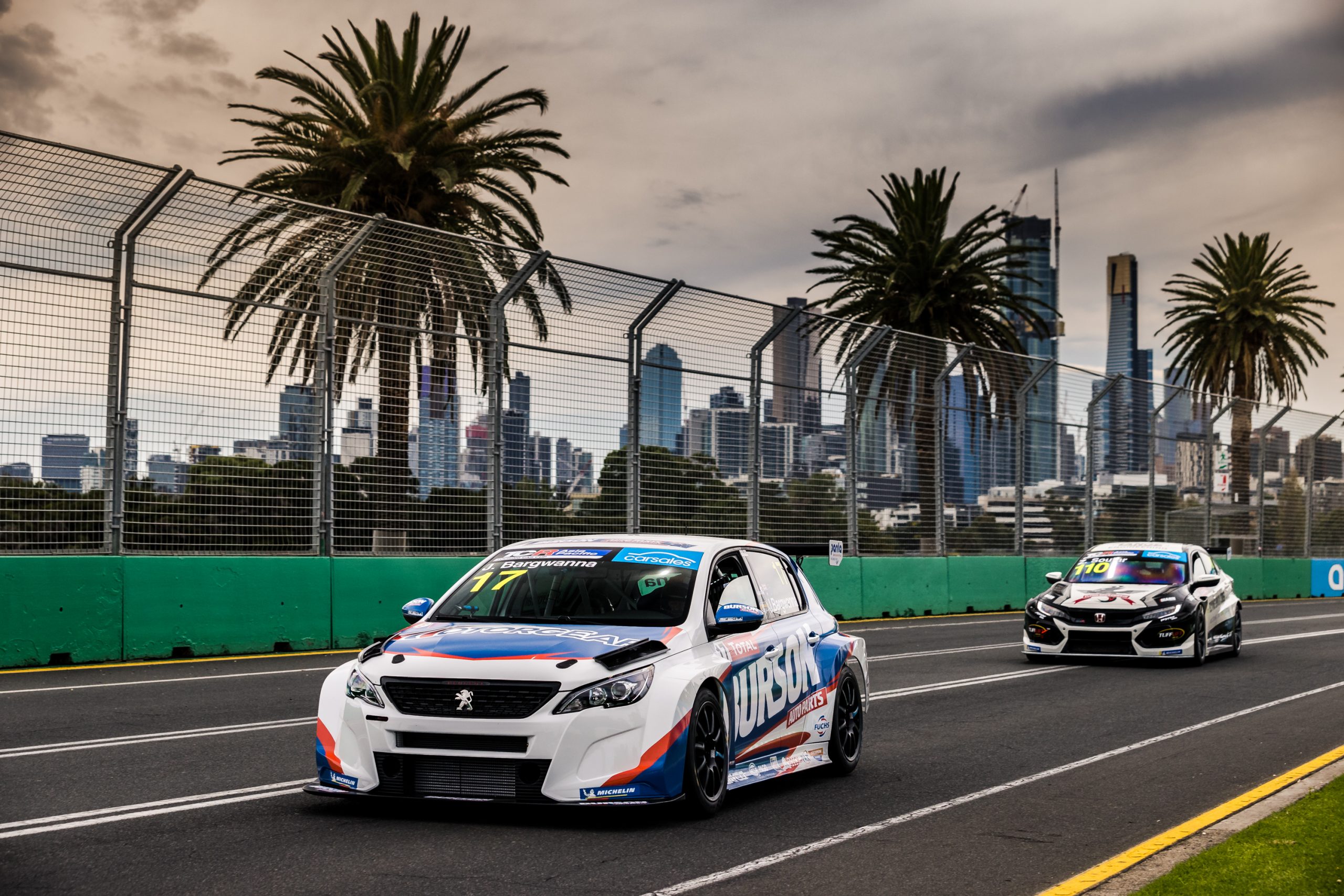 Grid set for opening round of carsales TCR Australia SimRacing Series at Albert Park