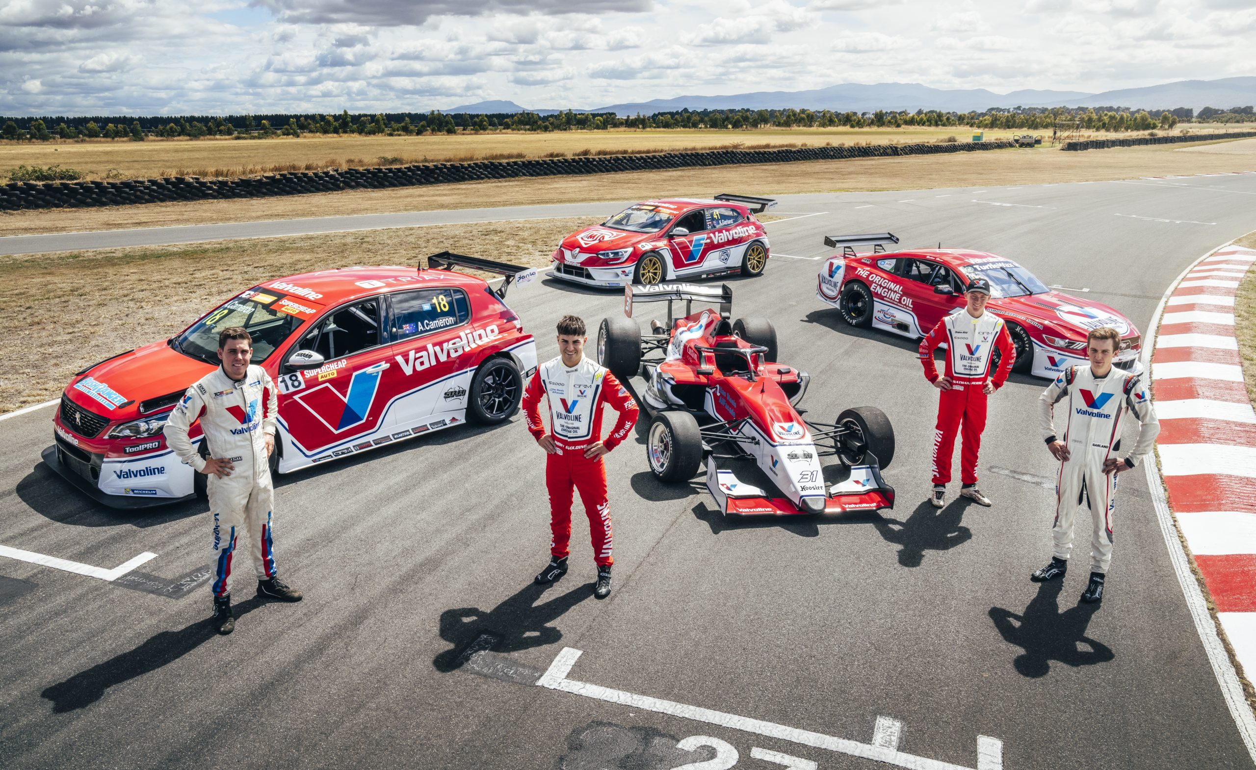 GRM Unveils 2022 Valvoline Racing Liveries