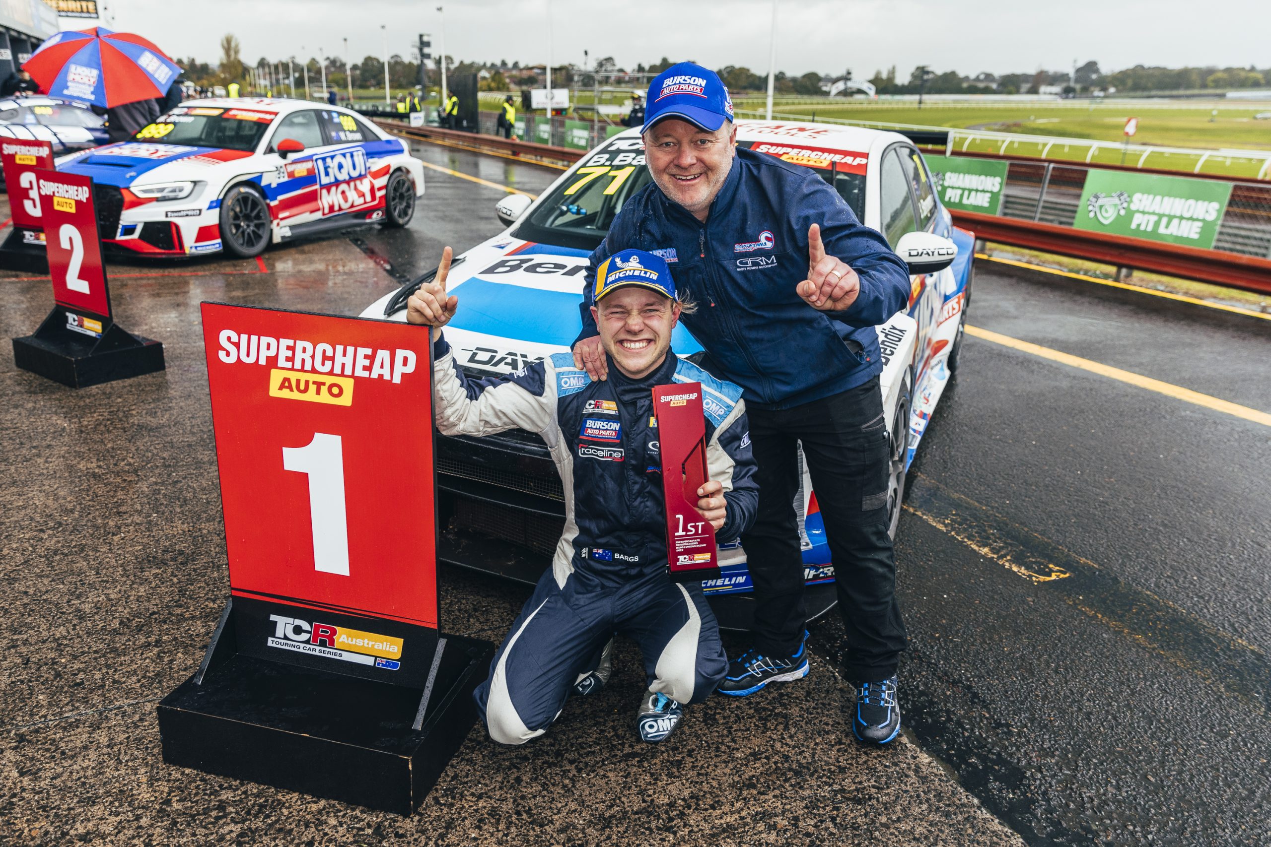 BEN BARGWANNA JUMPS HIS WAY TO MAIDEN SUPERCHEAP AUTO TCR AUSTRALIA SERIES VICTORY