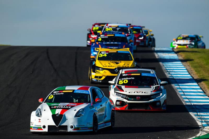Dylan O’Keeffe scores his maiden TCR Australia race win