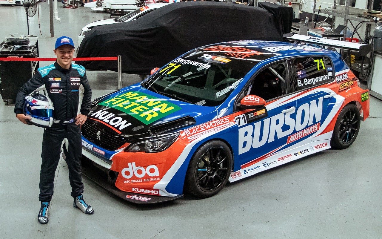 Ben Bargwanna and Burson Auto Parts commit to 2023 TCR Australia and Two International TCR events