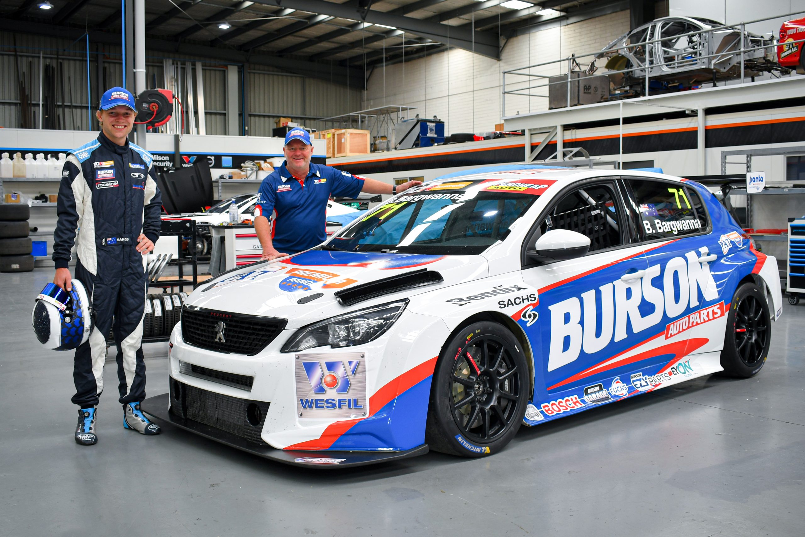 Ben Bargwanna Shows off 2022 Burson Auto Parts Livery