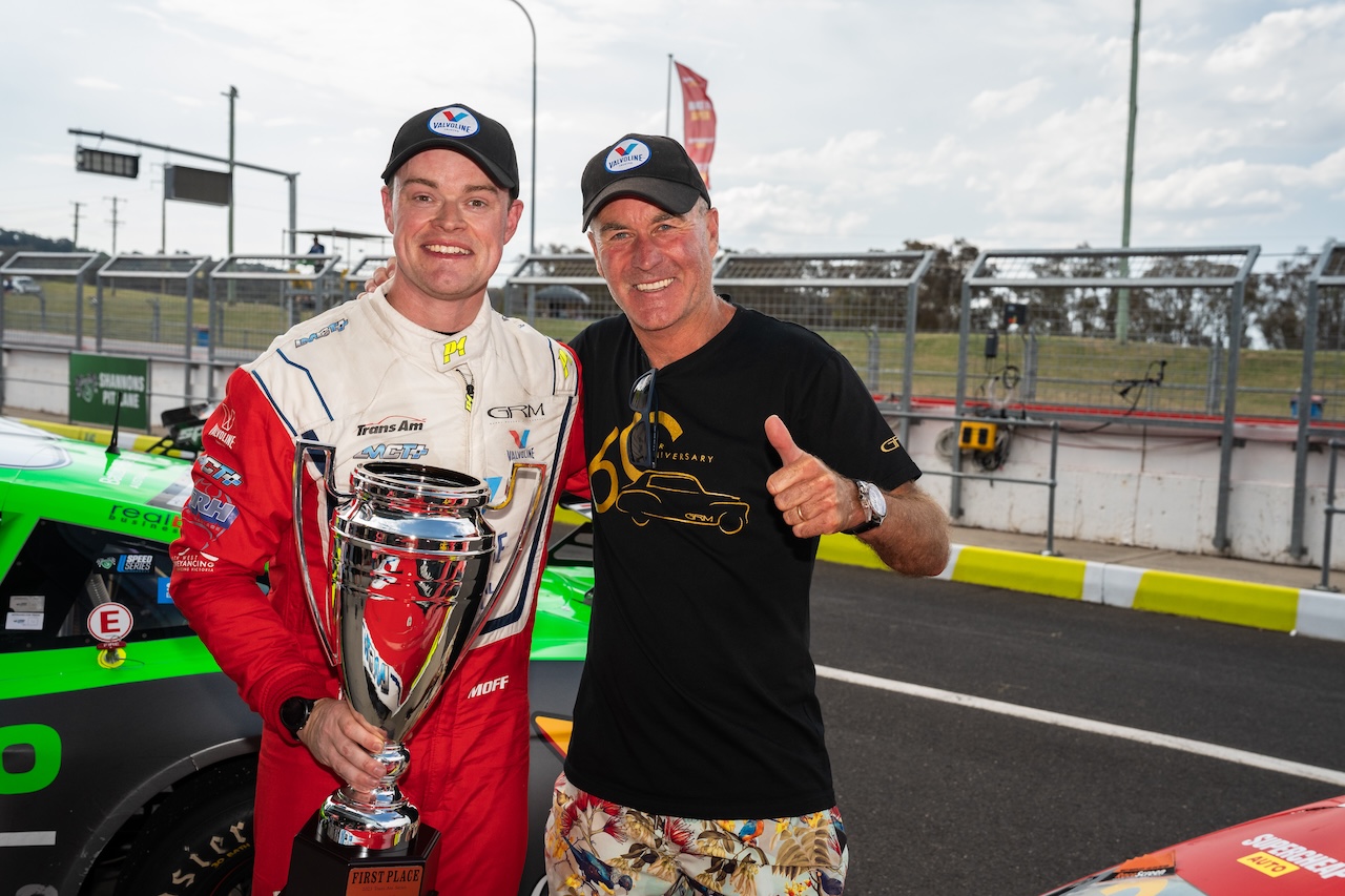 James Moffat Locked in for Title Defence - Garry Rogers Motorsport