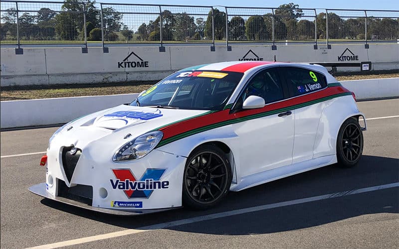 Alfa gets colours as GRM tests at Winton