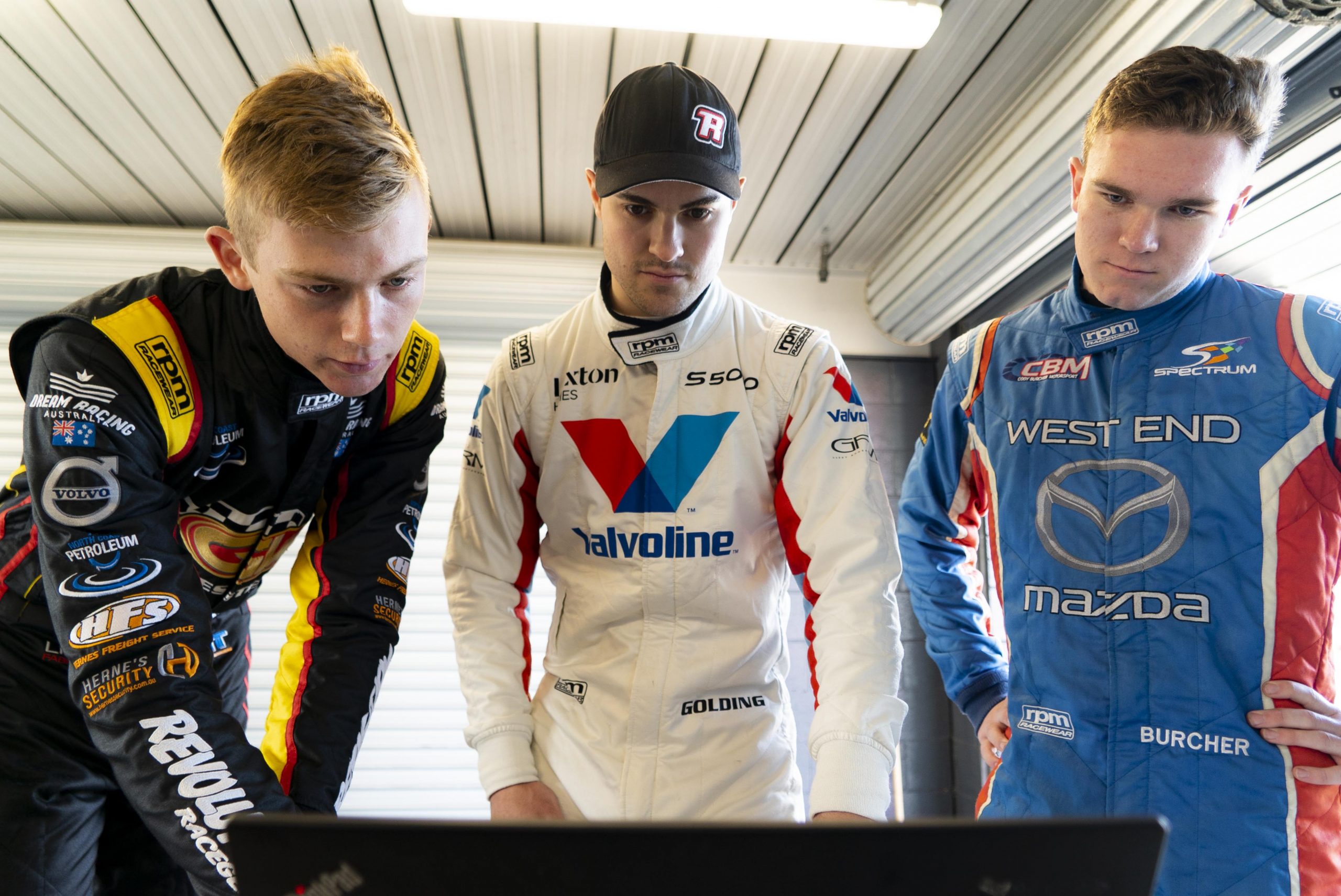James Golding impressed with young drivers at S5000 evaluation